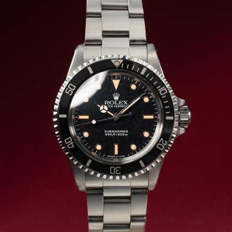 FS: 1987 Rolex Submariner 5513 WGS Spider Dial